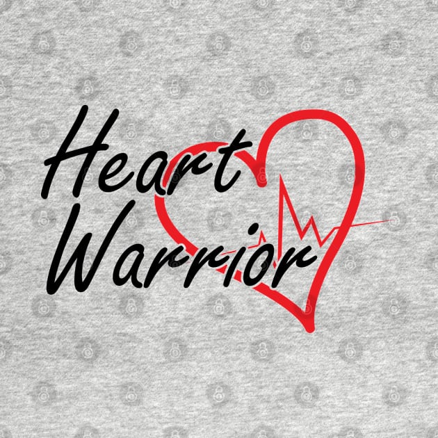 CHD Awareness - Heart Warrior by KC Happy Shop